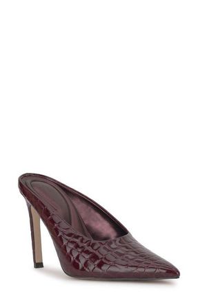 Jessica Simpson Wilix Pointed Toe Mule in Cherry Mahogany at Nordstrom, Size 6.5