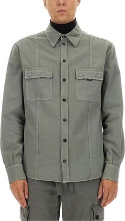 Dolce & Gabbana Dark Grey Regular Shirt