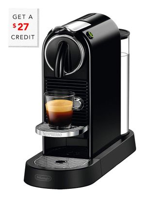 DeLonghi Delonghi Nespresso Citiz Single-Serve Espresso Machine With $27 Credit