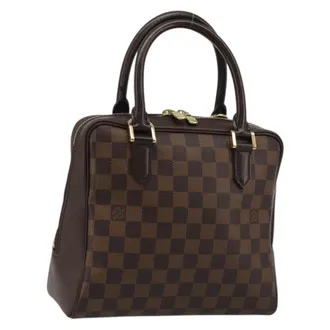 Louis Vuitton Triana Bag Damier Brown Canvas Handbag (Pre-Owned)