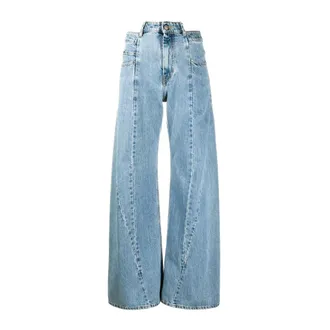 Maison Margiela Mujer, Vaqueros, Azul, Talla: 2XS