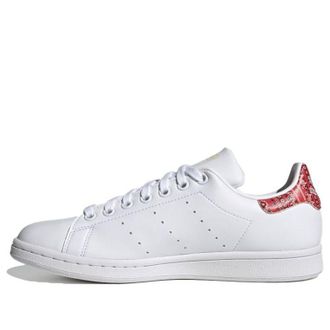 adidas (WMNS) adidas originals Stan Smith Shoes Cream White Red GZ9077