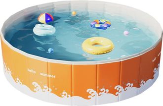 OEM Piscina No Inflable, Ba&ntilde;era Elevada, Estanque De Jard&iacute;n Port&aacute;til, Tanque De Agua Plegable, Dise&ntilde;o De F&aacute;cil Instalaci&oacute;n Para Actividades De Verano Para