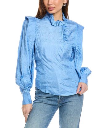 Isabel Marant Isabel Marant Etoile Prian Silk-Blend Blouse