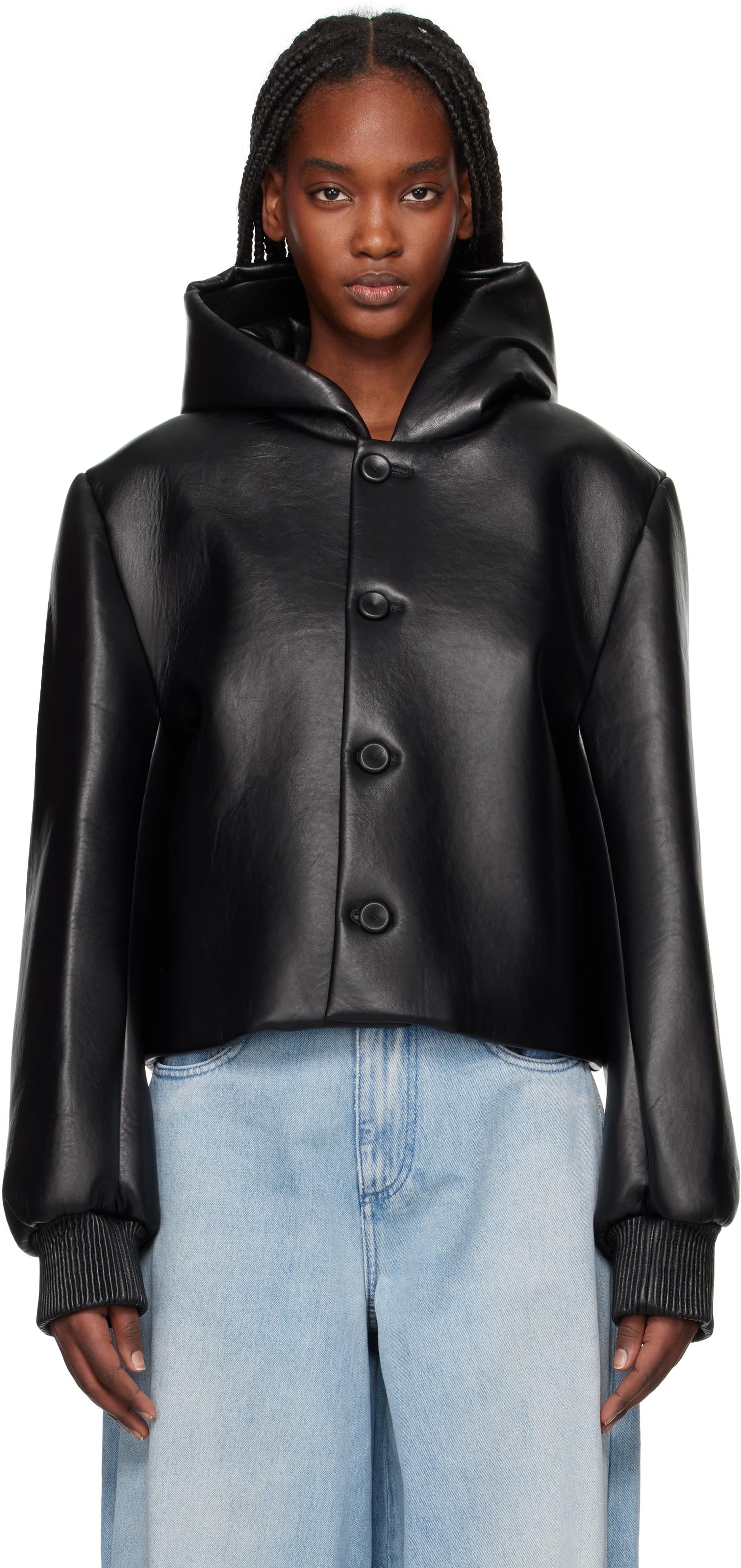 BALENCIAGA★バレンシアガ Cropped Jacket Balenciaga - Shrunk cropped bomber jacket Balenciaga