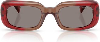 Miu Miu 0mu B13s Bold Gradient Acetate Sunglasses