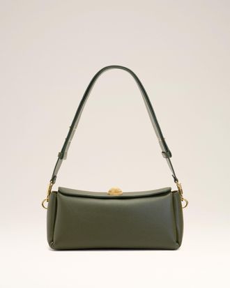 Ami Green Cow Leather Carrousel Bag Green - OS - Unisex