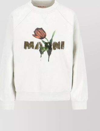 Marni cotton printed sweatshirt