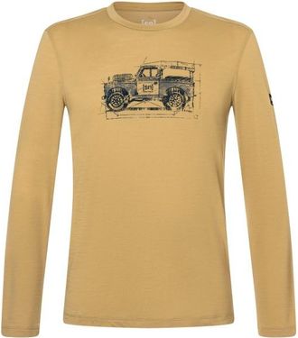 super.natural Willi L/S Merinoshirt f&uuml;r Herren | beige