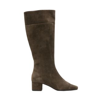 Carel Schoenen, Dames, Bruin, 38 EU, Leer, Malaga Bis Hoge Laars