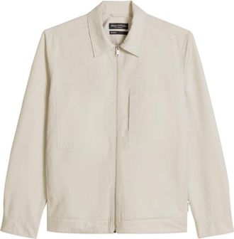 Marc O'Polo Lichte jassen - Heren - Zomerjassen - Beige - L - Katoen - Jassen