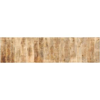 vidaXL Cabecero De Cama 200 Cm Madera Maciza De Mango Rugoso Vidaxl
