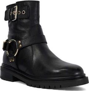 Dune London Piton Bootie in Black-Leather at Nordstrom Rack, Size 10Us / 40Eu