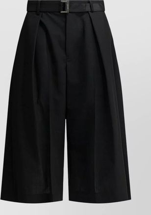 sacai tailored wide-leg trousers