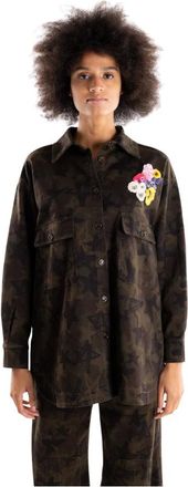 Brand Unique Donna, Camicette, Verde, M, new