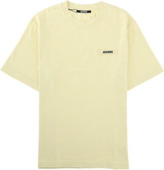 Jacquemus Gros Grain Relaxed Fit Cotton T-Shirt