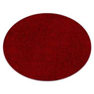 RugsX Alfombra Eton C&iacute;rculo Rojo Red Circulo 100 Cm
