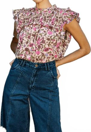 Cleobella Virginia Blouse In Kaia Print