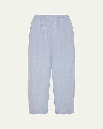 Eskandar Lightweight Linen Japanese Trousers