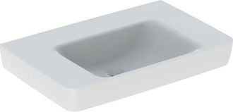 Keramag Keramag - Geberit Renova Plan, Lavabo Con Repisa, 75x48 Cm, Sin Agujero