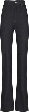 Balenciaga Jeans de corte slim de cintura alta - Jeans - Mujer - Azul - W26