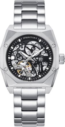 Heritor Elliott Stainless Steel-Band Watch