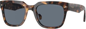 Vogue Eyewear VO5490S Polarized 28194Y Mens Sunglasses Tortoiseshell Size 54