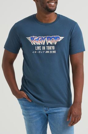Lee Iggy Pop Graphic T-Shirt in Midnight Navy at Nordstrom, Size Xx-Large