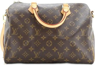Louis Vuitton Speedy Bandouliere Bag Monogram Canvas 30 shoulder bag - Bruin