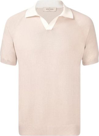 Gran Sasso Polo Skipper - Heren - Polos - Beige - L - Katoen - Tops