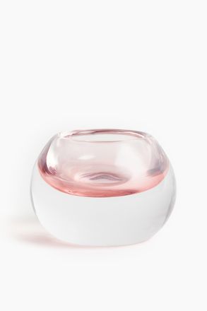 H&M Windlicht aus Glas - Pink