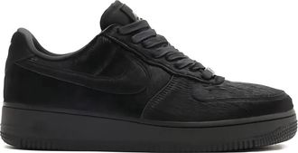 Nike Air Force 1 Low 07 Triple Black Pony Hair Sneakers
