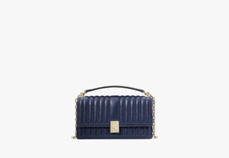 Kate Spade New York Deco Quilted Mini Flap Chain Crossbody