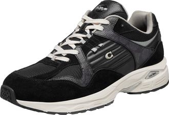 Coach Womens C301 Sneaker, Charcoal/Black, 10 UK