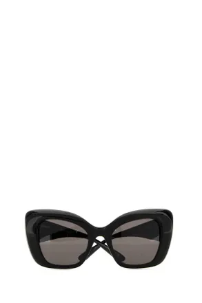 Balenciaga Unisex Black Acetate Farfalla Diva Sunglasses Exterior: Occhiali Da Sole