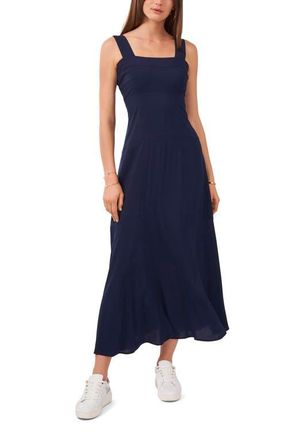 Vince Camuto Paneled Maxi Tank Dress in Classic Navy at Nordstrom, Size Xx-Small