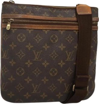 Louis Vuitton Pre-owned Cross Body Bags, female, Brown, Size: ONE SIZE Pre-owned Canvas louis-vuitton-bags