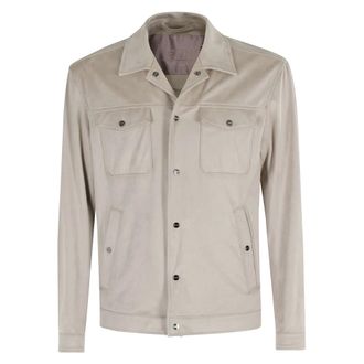 Herno Jassen, Heren, Grijs, L, Su&egrave;de, Gi 00072Ur 12737|097 Jas
