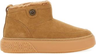 Pinko Suede Platform Boots