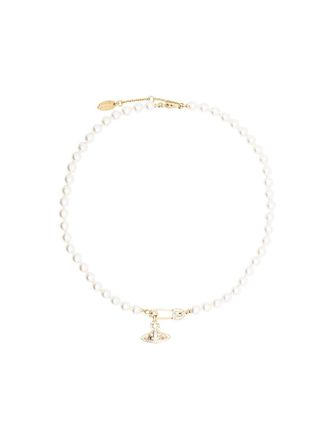Vivienne Westwood Collana di perle Orb - Toni neutri