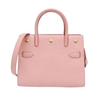 Burberry Pre-owned Title tas - Dames - Vintage Handtas - Roze - ONE Size - Leer - Vintage