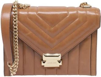Michael Kors Pre-owned Shoulder Bags, female, Brown, Size: ONE SIZE Pre-owned Leather Shoulder Bag