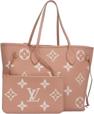 Louis Vuitton Pre-owned Leather totes - Dames - Vintage Shopper - Roze - ONE Size - Leer - Vintage