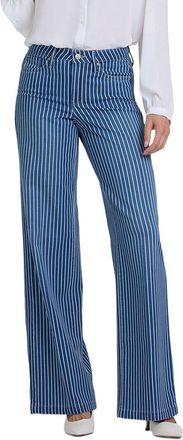 NYDJ Teresa Marseilles Stripe Wide Leg Jean