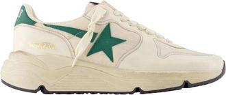Golden Goose Running Sole Sneakers - Heren - Sneakers - Beige - 42 EU - Leer - Schoenen