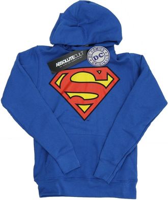 DC Comics DC Comics Dames/Dames Superman Logo Hoodie (Koningsblauw)