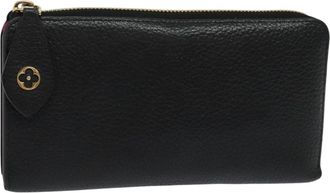 Louis Vuitton Comete Black Leather Wallet (Pre-Owned)