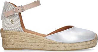 Kurt Geiger Womens Leather Minty Sandals - Silver Leather (archived) - Size UK 4