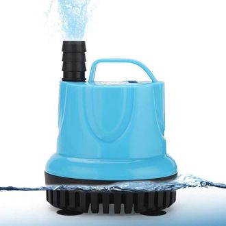 OEM Mini Pompa Sommergibile Per Laghetti E Acquari - 55w, Silenziosa, Con Tubo Flessibile Da 1,5 M (&oslash; 12 Mm), Ideale Per Cantine, Fontane E Laghetti