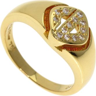 Dior Yellow Gold Yellow Gold (18K) Band Ring (Pre-Owned)